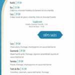 Menu Cozy Café Rabat June 2023 435612